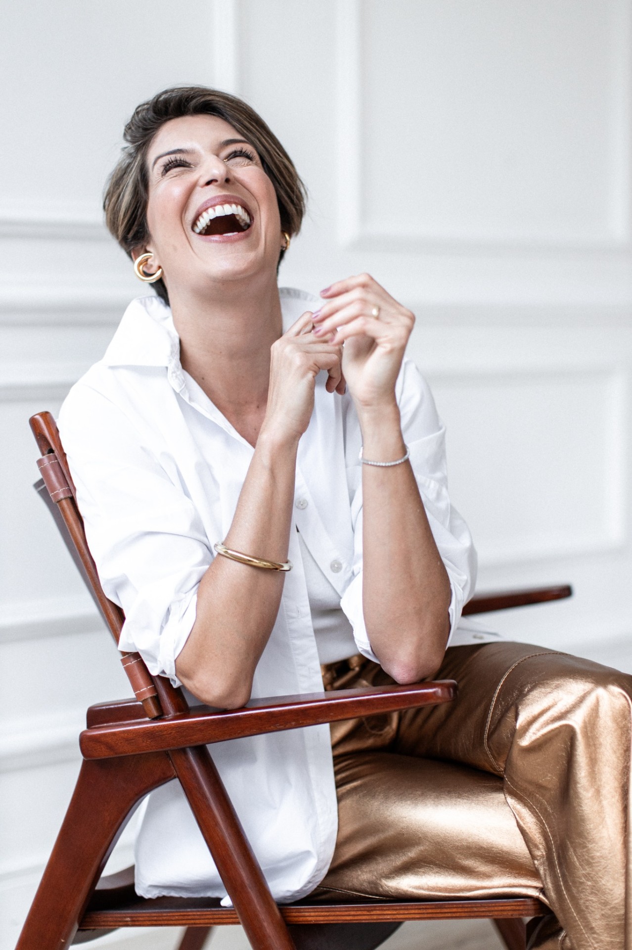 Silvia Beraldo rindo